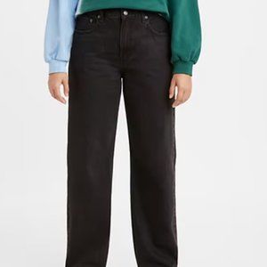 Levi's Loose Straight Black Wash Jeans